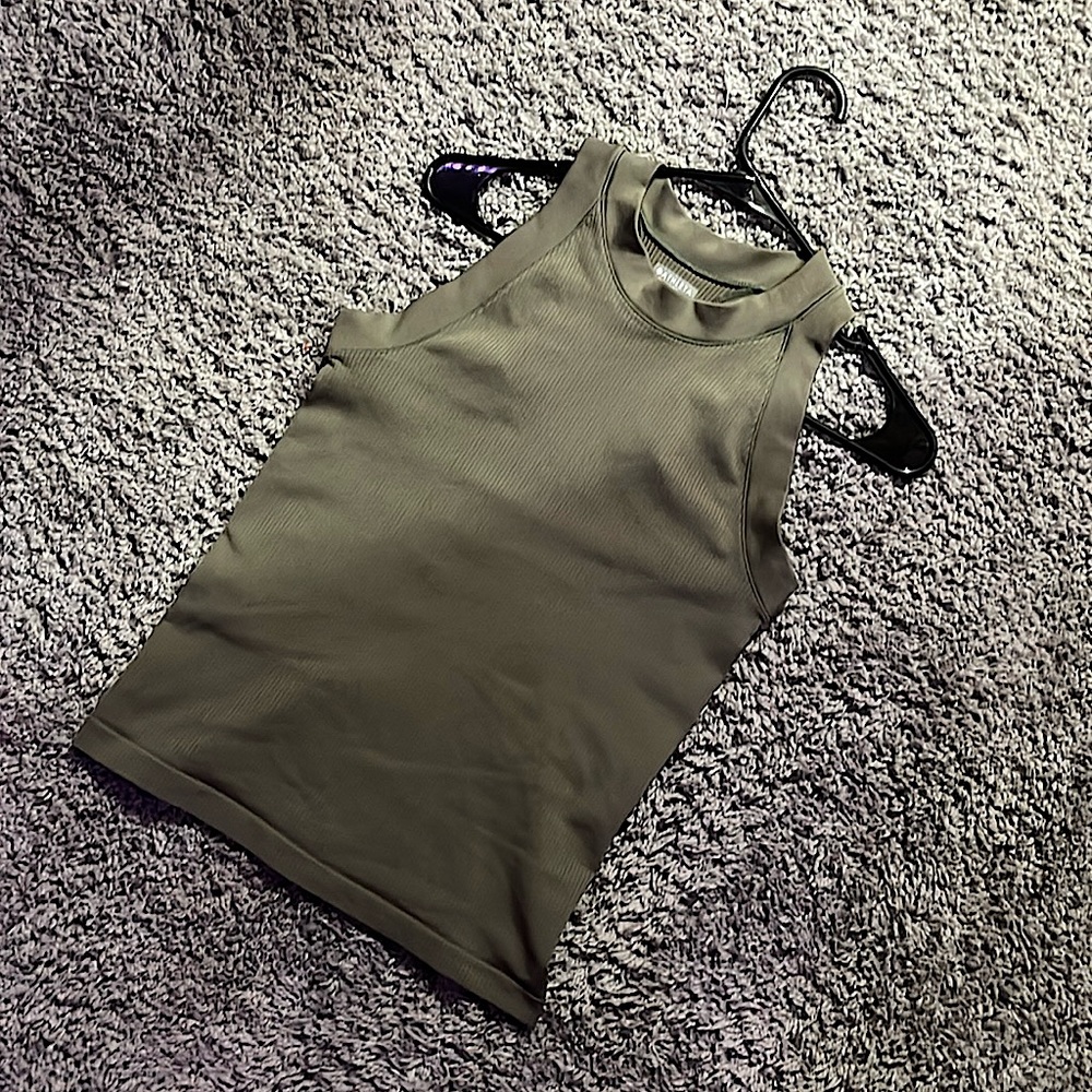 Athleta Olive Green Tank Top